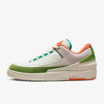 국내매장용 NIKE 나이키 에어 조던 2 레트로 로우 타이탄 남성 여성 DV6206-183 라이프스타일 패션 스니커즈 운동화