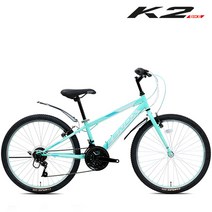 K2BIKE MTB자전거 메커드24GS 24인치 21단 조립별도, 메커드24GS(레이브) 민트 조립+사은품C