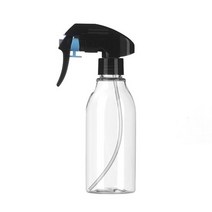 초미세 건스프레이용기 100ml 120ml 150ml 200ml 250ml 300ml 500ml 플라스틱 분무기 공병, 1개, 200ml(F) 투명 투명캡