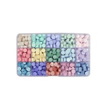 DIY 프리미엄 실링왁스 선물 세트 봉투 초대장 장식，실란트 히터가 녹는스푼 및 매트 실링왁스 스탬프, 15가지 색상6