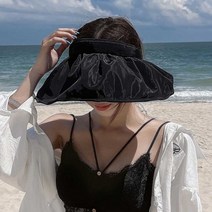 어디서나 쓸수있는 여성 바닷가 패션 코디 예쁜 챙모자 헤어 밴드 썬캡
