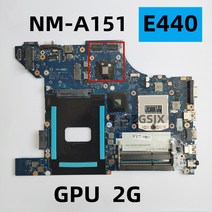 레노버 씽크패드 E440 노트북 마더보드 NM-A151 DDR3 GT740M/GT840M 2GB 100 테스트, 01 GPU GT740 2G