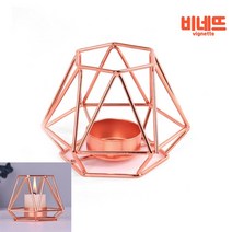 로즈골드 향받침대 향꽂이 캔들홀더 오브제캔들