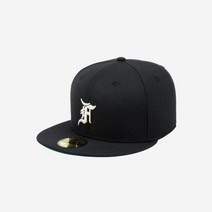 에센셜 x 뉴에라 사이즈 캡 블랙 Essentials New Era Sized Cap Black