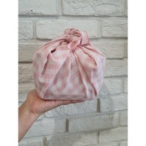 키친크로스 도시락 보자기, 핑크