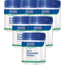 Wagner 와그너 프로페셔널 울트라 마그네슘 시트러스 파우더 Professional Ultra Magnesium Citrus Powder 240g, 6개
