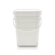 페일사각15L PD 이지캡 식품전용 바케스 벌크통 페일용기 3개