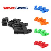 캠핑 텐트 칼라풀 타프클립 이지클립 4pcs-1set, 레드