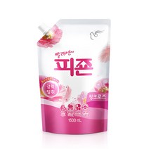 피죤 레귤러 핑크로즈, 1.6L, 6개