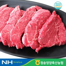 청송영양축협 1등급 명품 한우 안심 300g, 단품