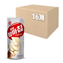 (유통기한 임박제품) 미왕 참마 칩 오리지널맛 90g 16봉 참마 프레이크 야채칩 마칩 간식 안주 대용량