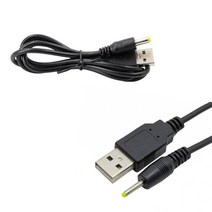 (주)승원전자 USB전원케이블 USB to DC2.5mm~0.7mm 케이블 0.8M DC5V전원공급