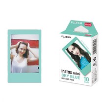폴라로이드 로모카메라 즉석 레트로 캠코더 Fujifilm Instax 미니 11 8 9 필름 푸른 하늘 후지 포토 용지 10 70 7s 50s 50i 90 25 공유 SP-1 2