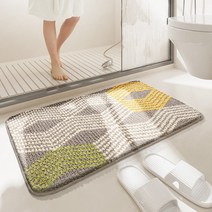 Tamina 러그 모던 심플 ins 침실 출입문 흡수 매트 가정용 화장실 문 미끄럼 방지 두꺼운 매트, 통청