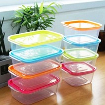 냉장고정리가 쉬운 일본산 모모코 찬통 4P세트 대 밀폐용기 _ 6501209EA, $ 850ml