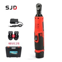 FOXSUR 임팩트 90도 직각 무선 전동 라쳇 렌치 12V, 단품