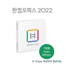 [한글과컴퓨터] 한컴오피스 2022 기업용 라이선스 (2개이상 구매가능)