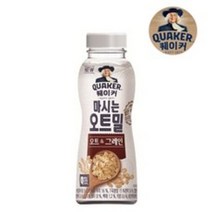 롯데제과 퀘이커 마시는오트밀 오트&그레인, 50g, 24개