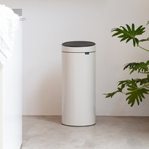 brabantia Brabantia 푸시형 쓰레기통 30L 수입 가정용 창의적 대형 터치형 실내 쓰레기통, 30L 터치소프트 베이지