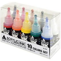 홀베인 아크릴 잉크 물감 30ml AI791 10색 세트 15791