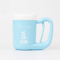 강아지 발 자동 세척기 도그워크 댕댕풋워시, 1개, 블루