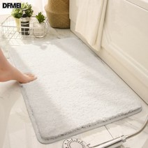 DFMEI 미끄럼방지매트 고급형 현관 화장실 부엌 매트 발매트 주방매트 욕실발매트, DFMEI D-06.화이트