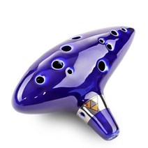 와이든 오카리나 도자기 플라스틱 알토 C 운지법 배우기, 커피