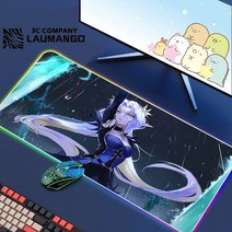에픽 세븐 Rgb 마우스 패드 게이머 키보드 매트 책상 애니메이션 카펫 Pc 빅 게임 캐비닛 확장, 10 GG001217_06 RGB300x900x3mm