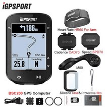 자전거네비게이션자전거 네비 BSC200 iGPSPORT ANT GPS 컴퓨터 라이딩 사이클링 주행 거리계 경로 탐색 무선 속도계 지원 파워 미터, BSC200 set 13