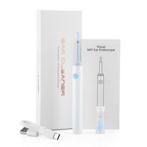 3.9mm 내시경 귀 무선 카메라 빛나는 청소기 Otoscope 왁스 도구 건강 관리, 03 3.9mm wireless White