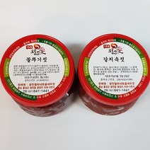 광천 양념 젓갈 500g 1+1 행사, 꼴뚜기+갈치속젓