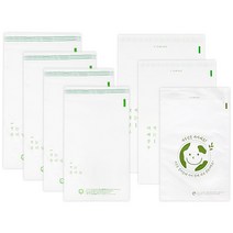 친환경 포장봉투 생분해비닐 택배포장 포장재, 속비닐, 3-4) 속비닐 (38x47) 대 100장