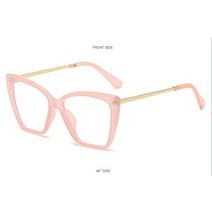 연예인안경 고급 뿔테 가벼운 초경량 안경테 빅사이즈 시력보호 안티 블루 라이트 여성 고양이 눈 빈티지 컴퓨터 gafas 남성 광학 유리 드 솔 프레임 게임