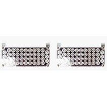 렉카차 응급차 LED 경광등 화이트 12V 차량 엠불란스 파박이 자동차 비상용 경찰차 견인차 싸이키, 상세페이지참조