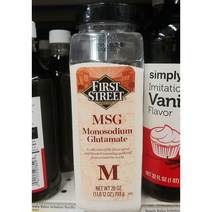 First Street 퍼스트 스트리트 글루탐산나트륨 소다 MSG Monosodium Glutamate 28oz (793g) 2팩