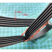 컨베이어 벨트PJ360 고무 컨베이어 벨트 드라이브 립, 06 9 ribs_01 PJ360_01 1 개