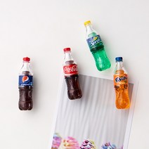 냉장고 자석 마그네틱 마그넷 콜라 환타 페트병 4type, 펩시