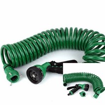 코일호스 7.5M 물호스 유압호스 물뿌리개