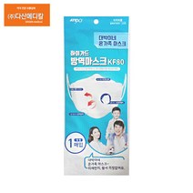 대박이네 하이가드 식약처인증 KF-80 방역마스크 대형 10매/30매, 30매