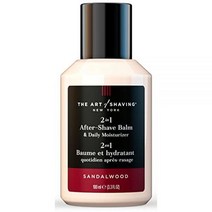 The Art of Shaving 애프터 쉐이브 밤 남성용 - 페이스 모이스처라이저 민감한 피부용 30ml, 3.3 Fl Oz (Pack of 1)_Sandalwo