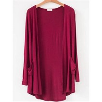 여자 린넨 가디건 여름 롱핏 로브