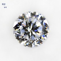 정원석 하트 플라워 컷 ~ 루즈 스톤 품질 화이트 큐빅 지르코니아 크리스탈 비즈 합성 보석, 옵 션 10미리(20개) (품번 13064