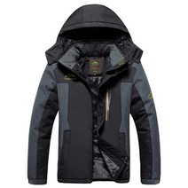 스키 보드 보호대 엉덩이 무릎 손목 남성용 겨울 복 방풍 방수 복 스노우, 1pc(자켓만)2, 아시아 8xl eur 6xl