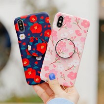 [Hidi] 아이폰6/6S / 코지 블루밍 스마트톡 3D하드케이스, 데이지, 선택옵션
