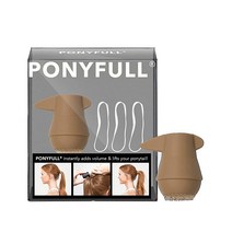 Kitsch PONYFULL 포니테일 볼륨 인핸서 - 휴일 선물 볼류마이징 포니테일 도구 - 가는 머리카락을 위한 포니테일 향상 볼륨감 및 리프트를 더하며 일상 사용 및 모든 상, BLONDE