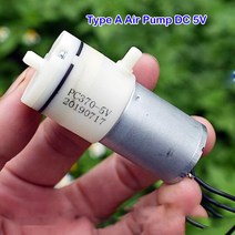 순환모터 수중 온수순환용 보일러 순환용 1PCS 미니 산소 펌프 DC 6V 12V 대형 흐름 마이크로 진공 수족관, 01 Type A Punmp DC 5V