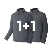 나인앤나인 1+1 자체브랜드 후리스 안감털 집업 자켓 2장(1+1)