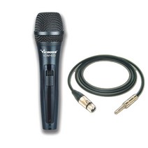 빅보스 VDM-600 유선 마이크 다이나믹마이크 고급 스피치 연설 강연 강의용 보컬 공연 버스킹 마이크선 VICBOSS