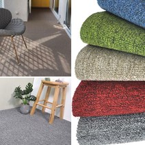 사무실카펫 흡음 방염매트 인테리어 간편시공 롤카펫 업소용 깔판 diy, 와인GS502 180x100cm