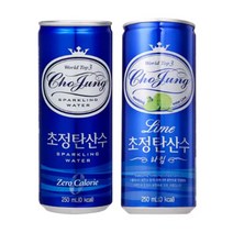 일화 초정탄산수 250ml 플레인30캔 + 라임30캔